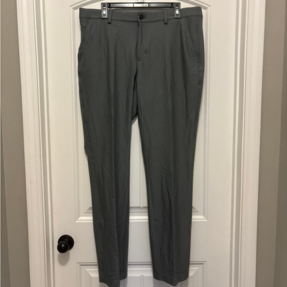 Greg Norman Collection Gray Dress Pants‎ Flat Front